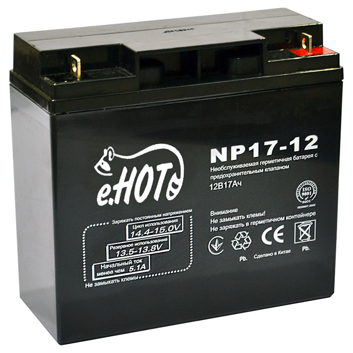 Акумуляторна батарея ENOT NP17-12 (12В, 17Агод)