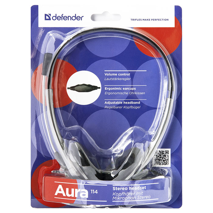 Навушники DEFENDER Aura 114 (63114)