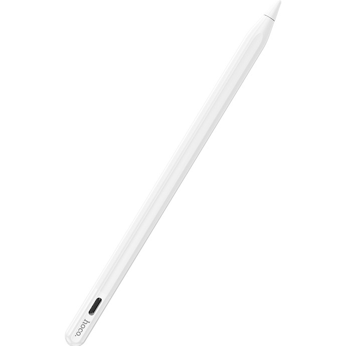 Стилус HOCO GM112 Capacitive Touch Anti-Lost Fast Charging Pen for iPad (after 2018) White