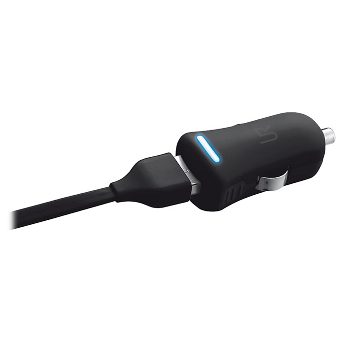 Автомобильное зарядное устройство TRUST Urban Smart Car Charger 1xUSB-A Black (20151)