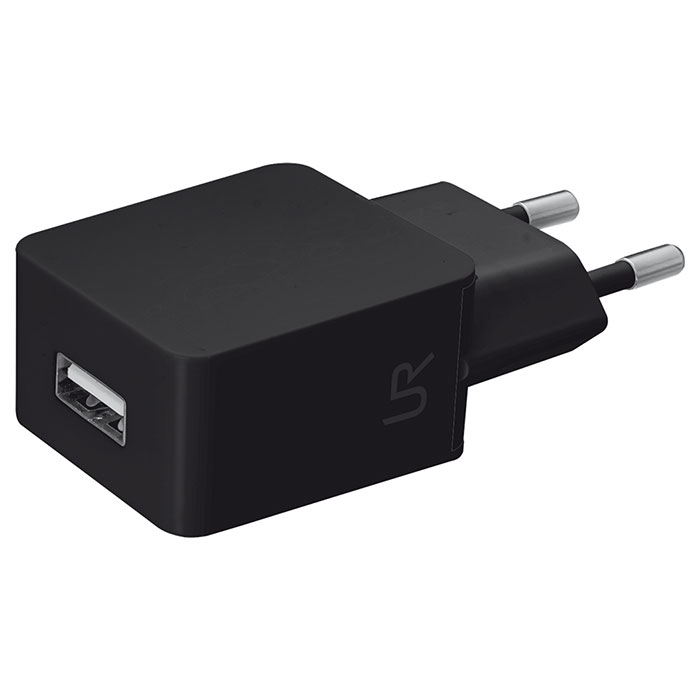 Зарядное устройство TRUST Urban Smart Wall Charger 1xUSB-A Black (20143)