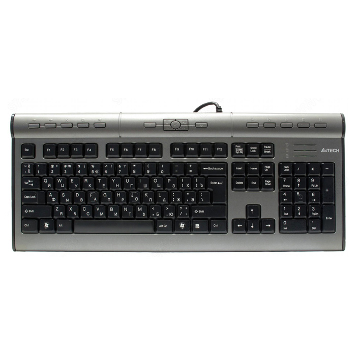 Клавиатура A4TECH KLS-7 USB Black/Silver