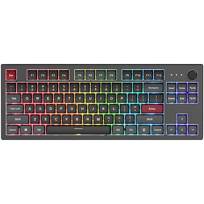 Клавиатура MONTECH MKey TKL Darkness Gateron G Pro 2.0 Red Switch