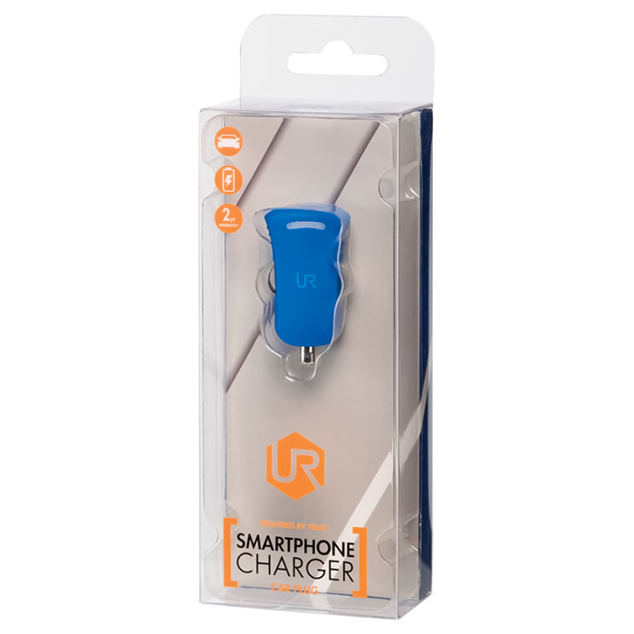 Автомобильное зарядное устройство TRUST Urban Smart Car Charger 1xUSB-A Blue (20152)