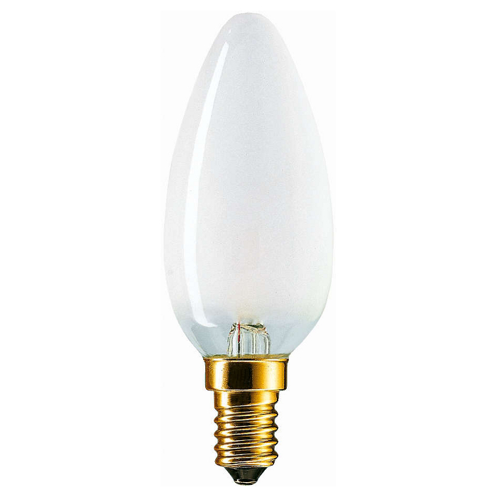 Лампочка PHILIPS Standard Candle Frosted B35 E14 60W 2700K 220V (926000007764)