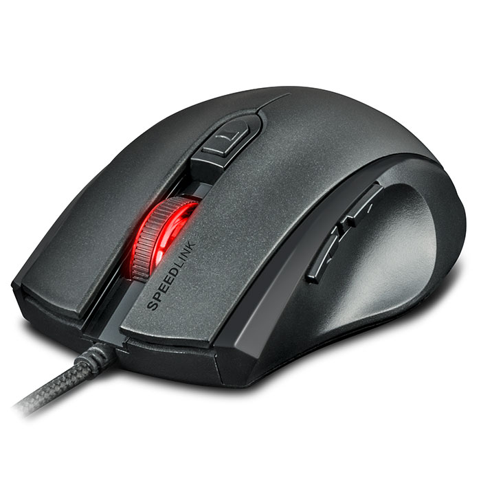 Миша ігрова SPEEDLINK Assero Black (SL-680007-BK)