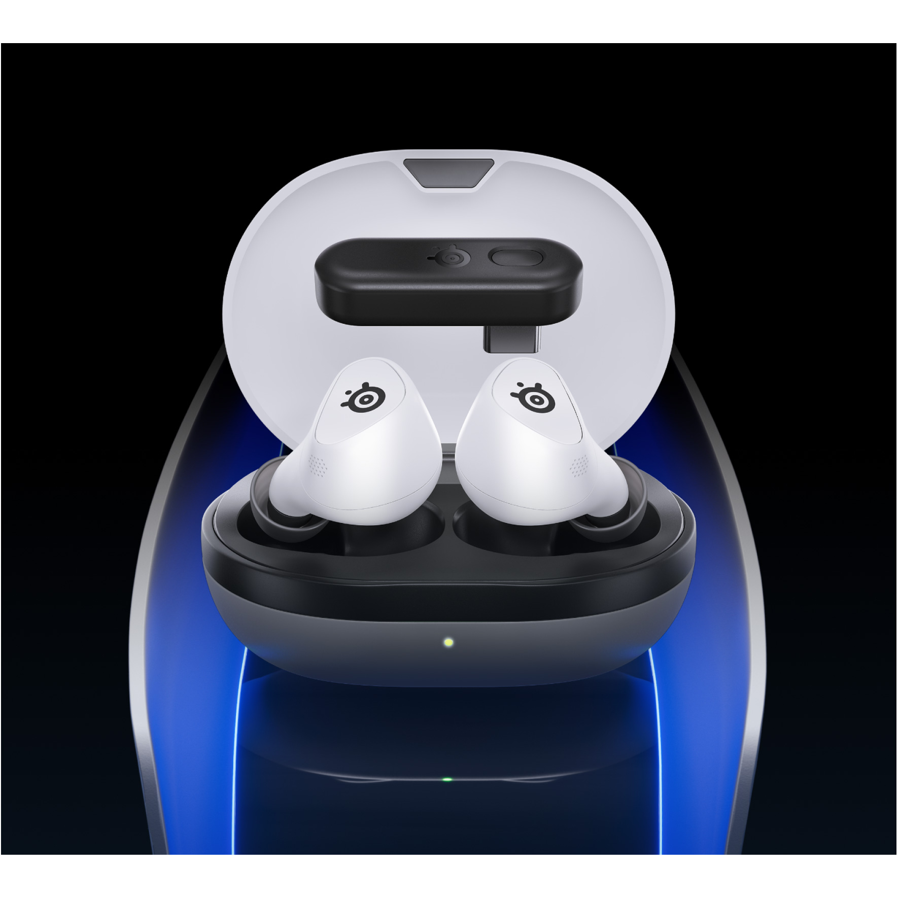 Навушники геймерскі STEELSERIES Arctis GameBuds for Playstation White (61682)