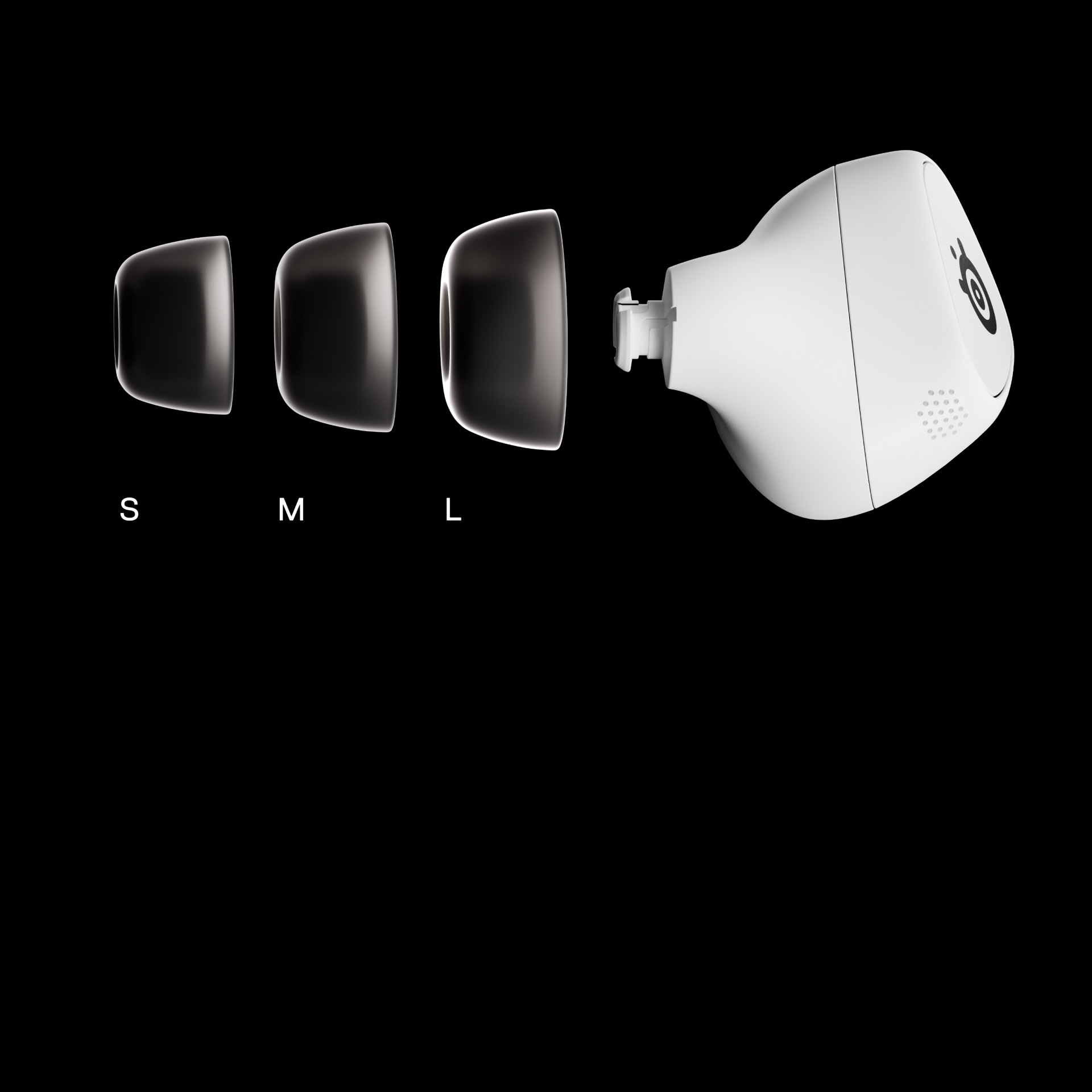 Навушники геймерскі STEELSERIES Arctis GameBuds for Playstation White (61682)