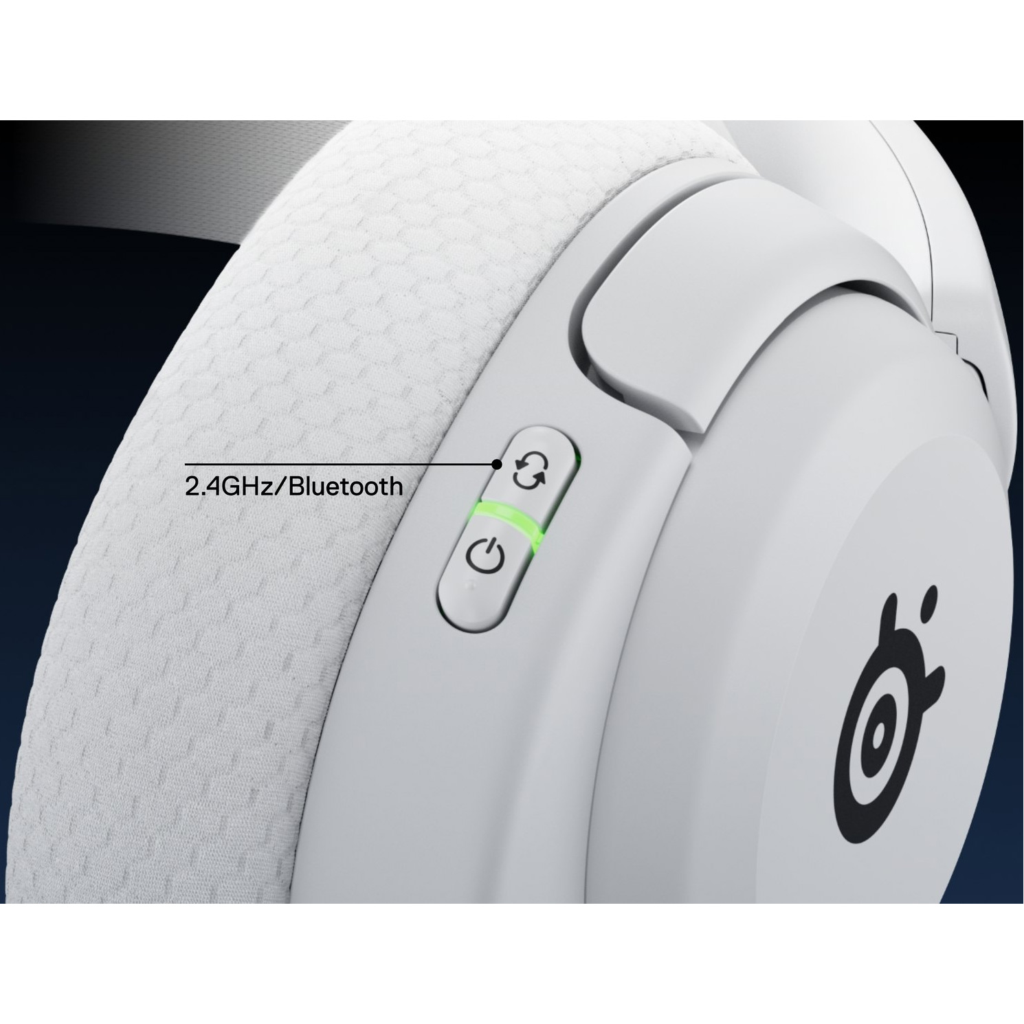 Игровые наушники STEELSERIES Arctis Nova 5P Wireless White (61674)