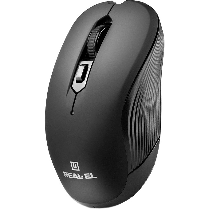 Миша REAL-EL RM-331 Wireless Black (EL123200044)