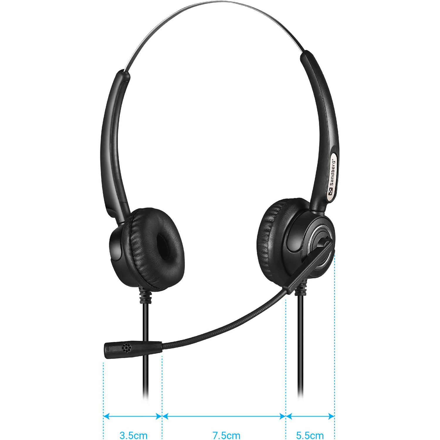 Наушники SANDBERG USB Office Headset Pro Stereo (126-13)