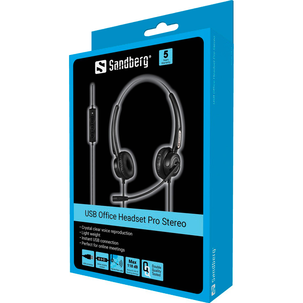 Наушники SANDBERG USB Office Headset Pro Stereo (126-13)