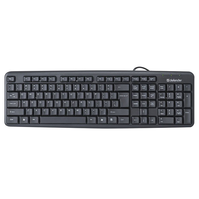 Клавиатура DEFENDER Element HB-520 Black (45522)