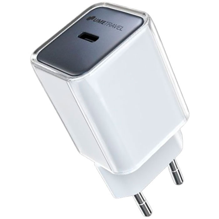 Зарядний пристрій UMETRAVEL A10 FC 35W 1xUSB-C, QC White