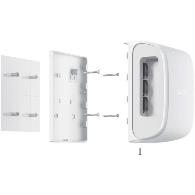 Кріплення AJAX SmartBracket для DualCurtain Outdoor White