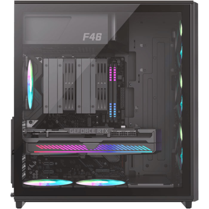 Корпус GAMEMAX F46 BK Black