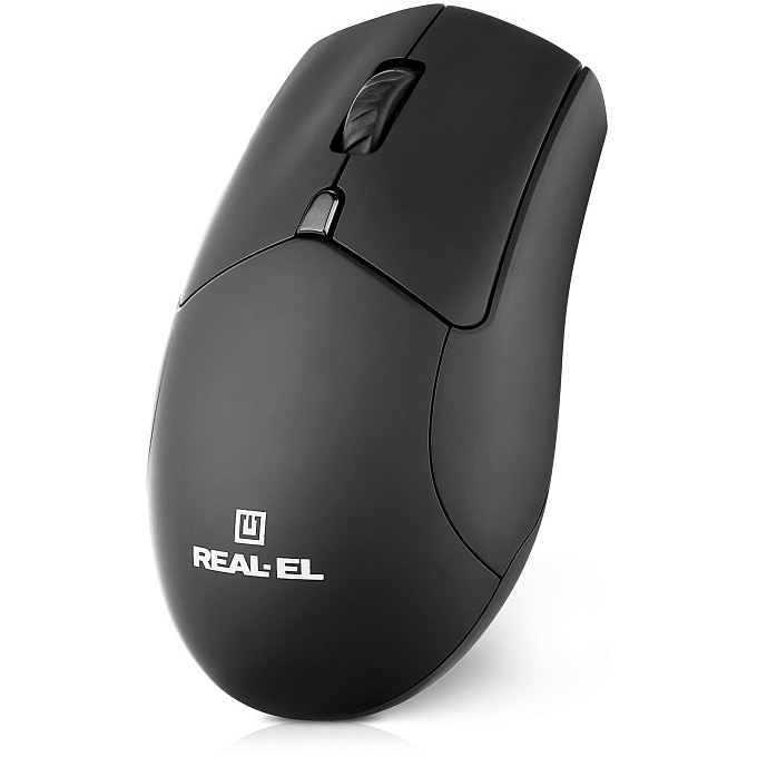 Миша REAL-EL RM-460 Wireless Black (EL123200048)