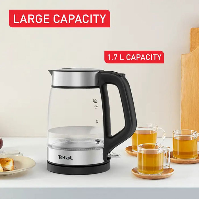 Електрочайник TEFAL Glass Kettle KI605830