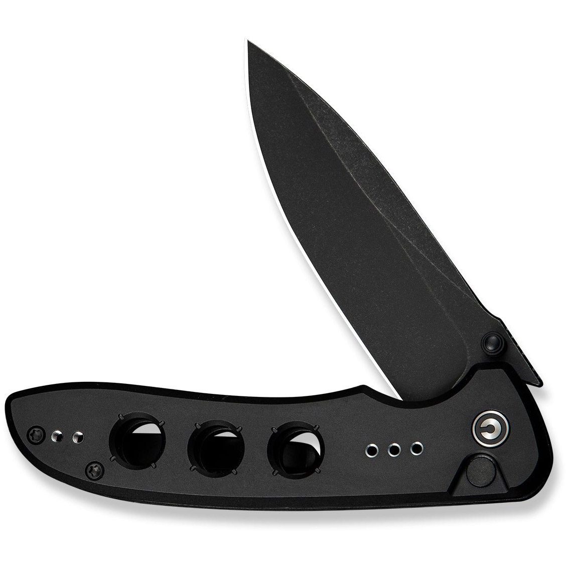 Складной нож CIVIVI Hyperpulse Black Blade Aluninium Handle Black (C23087A-1)