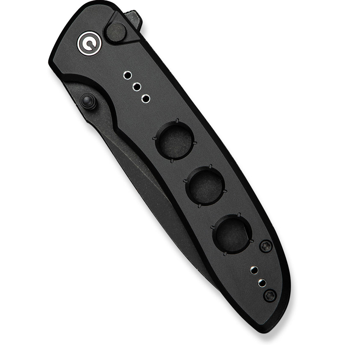 Складной нож CIVIVI Hyperpulse Black Blade Aluninium Handle Black (C23087A-1)