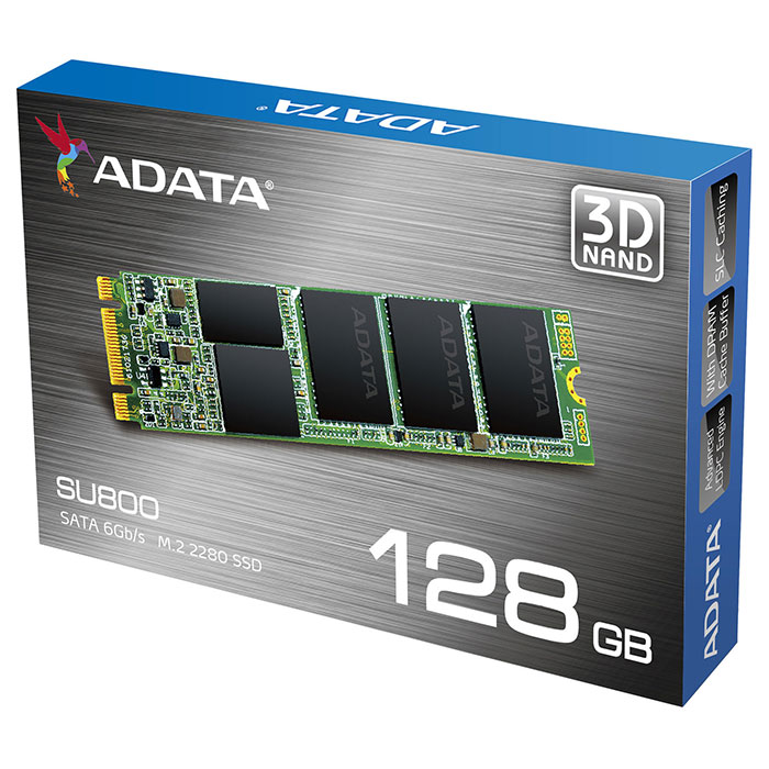 SSD диск ADATA Ultimate SU800 128GB M.2 SATA (ASU800NS38-128GT-C)