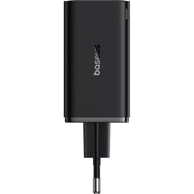 Зарядний пристрій BASEUS GaN6 Pro Fast Charger 2C+2U Cluster Black w/Type-C to Type-C cable (P10162701113-00)