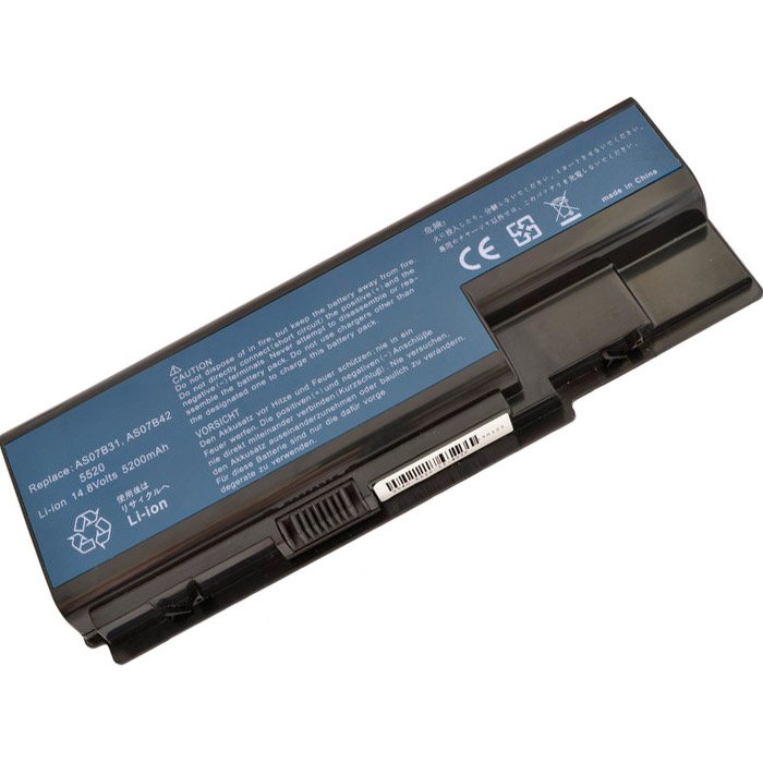 Акумулятор для ноутбука Acer Aspire 5230 AS07B32 14.8V/5200mAh/77Wh (A41116)