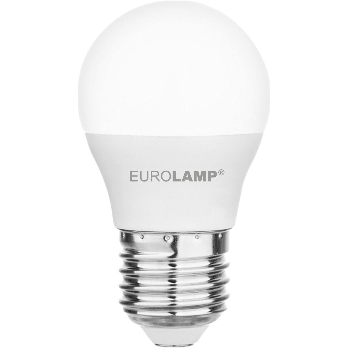 Лампочка LED EUROLAMP G45 E27 7W 4000K 220V (LED-G45-07274(P))