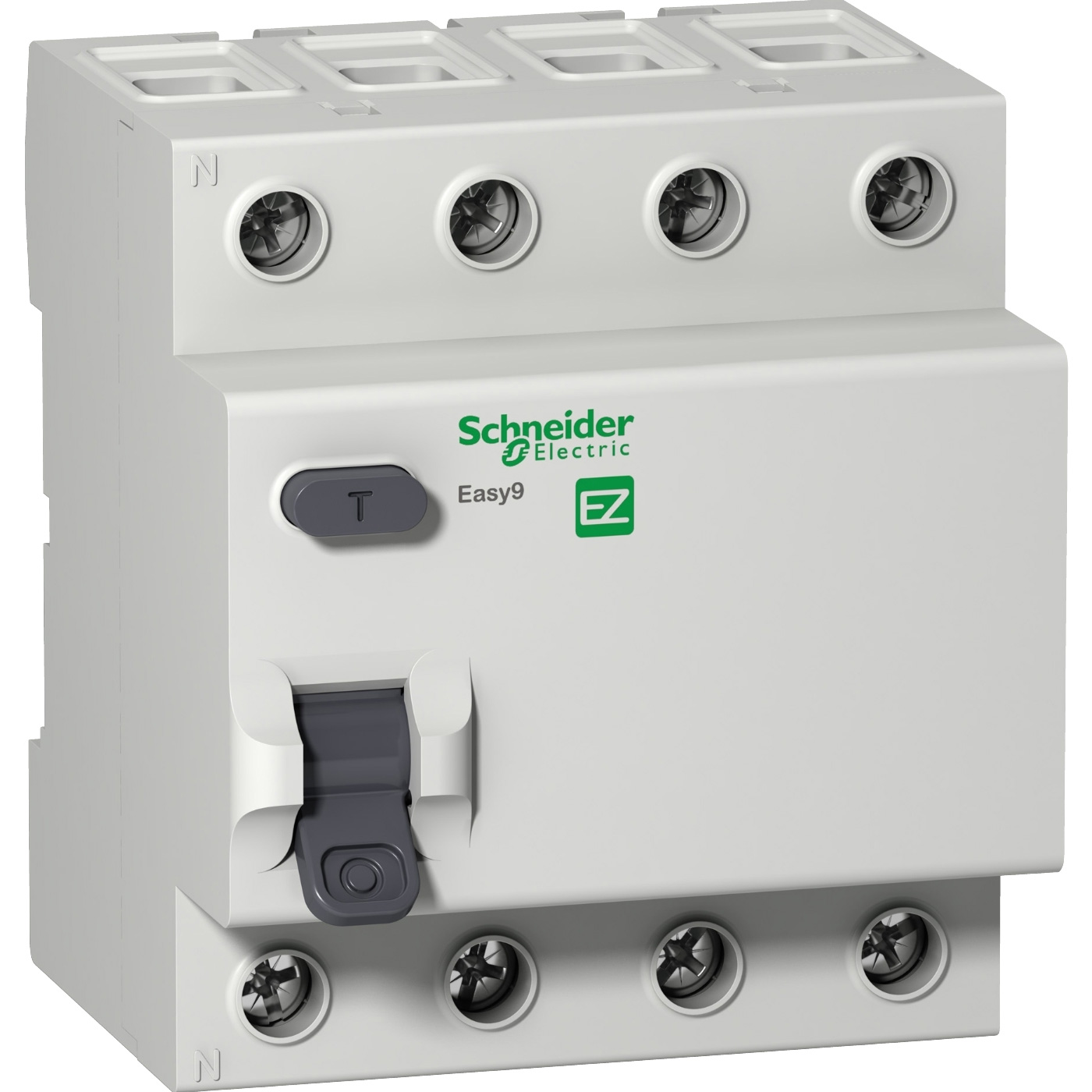 Дифференциальный автоматический выключатель SCHNEIDER ELECTRIC Easy9 3p+N, 63А, 4.5кА (EZ9R34463)