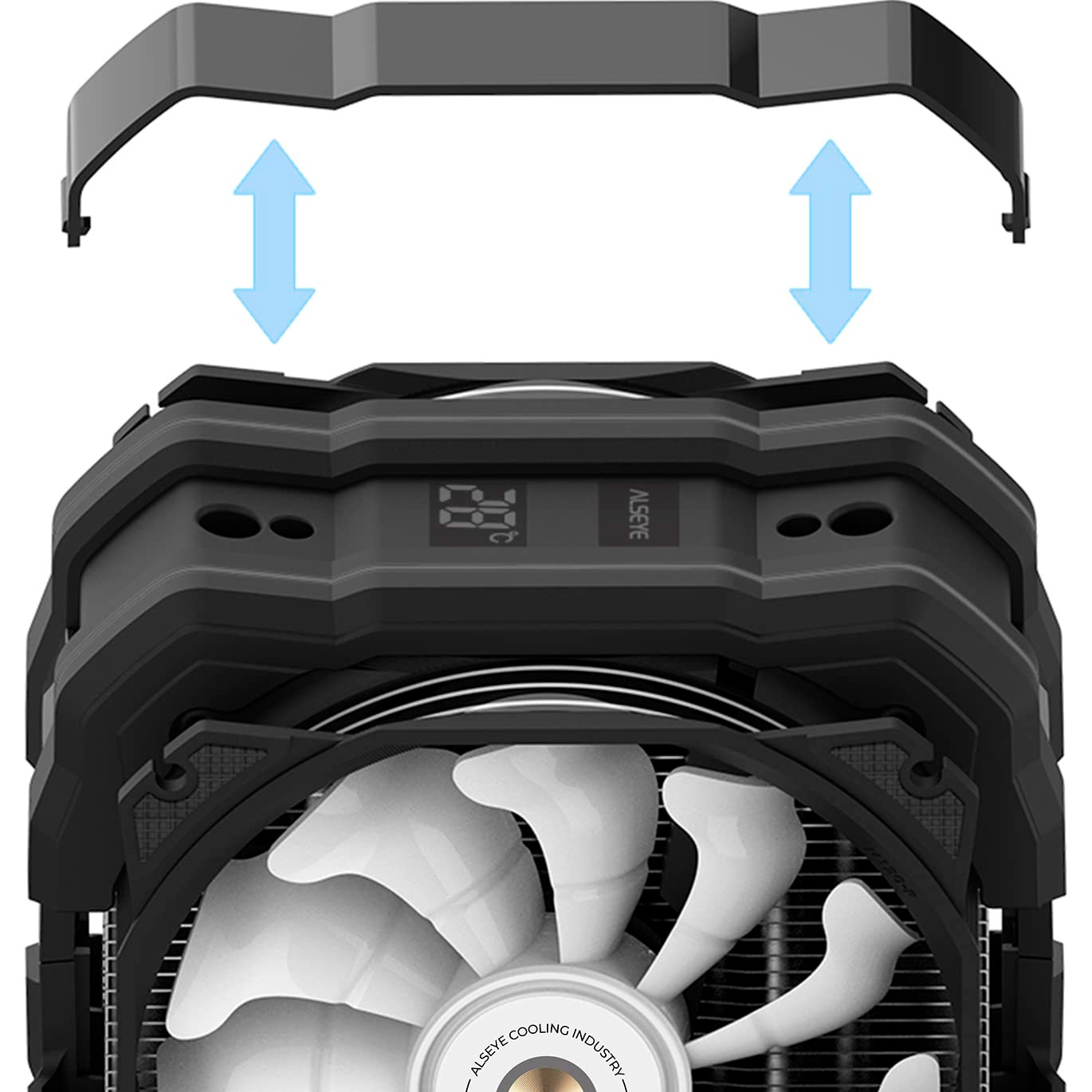 Кулер для процессора ALSEYE M120D Plus Black (AS.01.01.0044)