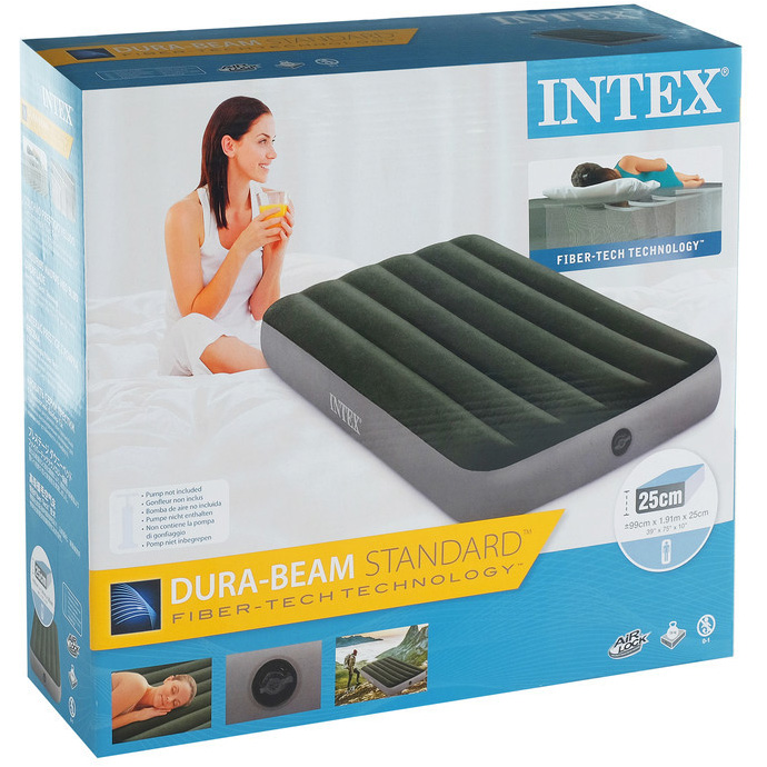 Надувной матрас INTEX Dura-Beam Standard 64107 191x99 Green