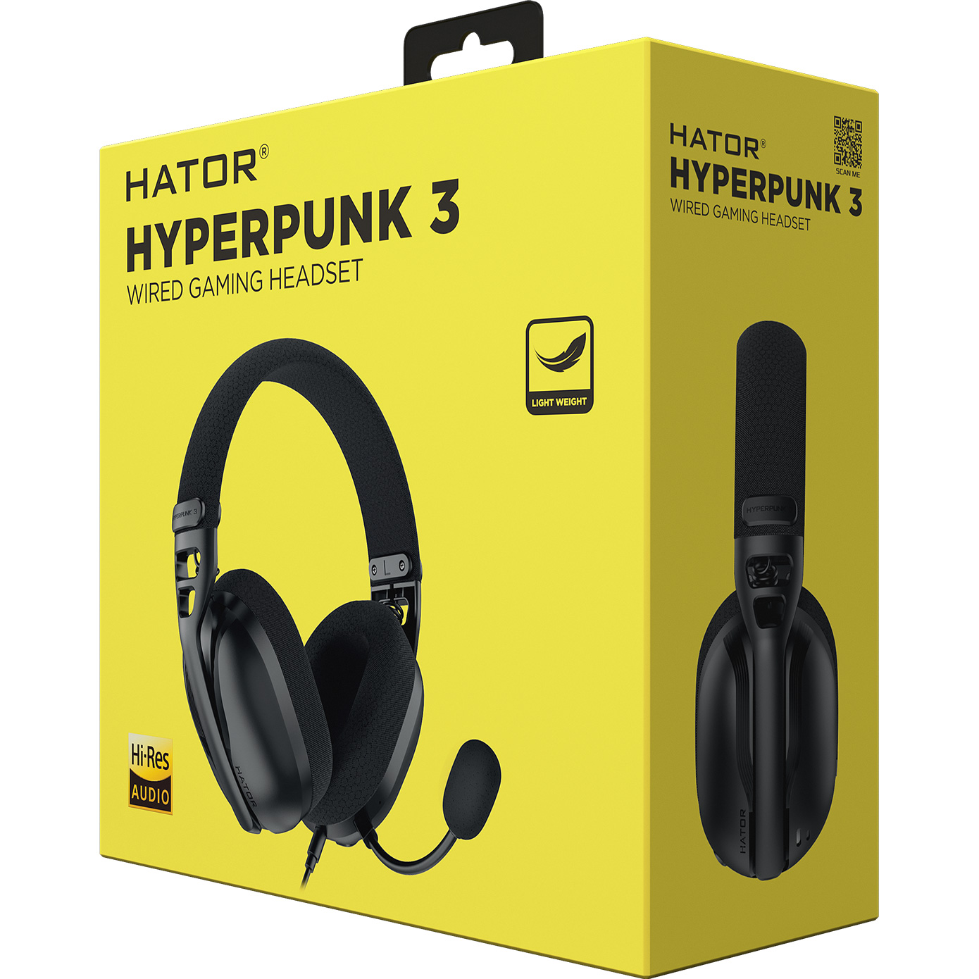 Наушники геймерские HATOR Hyperpunk 3 Black (ESH01)