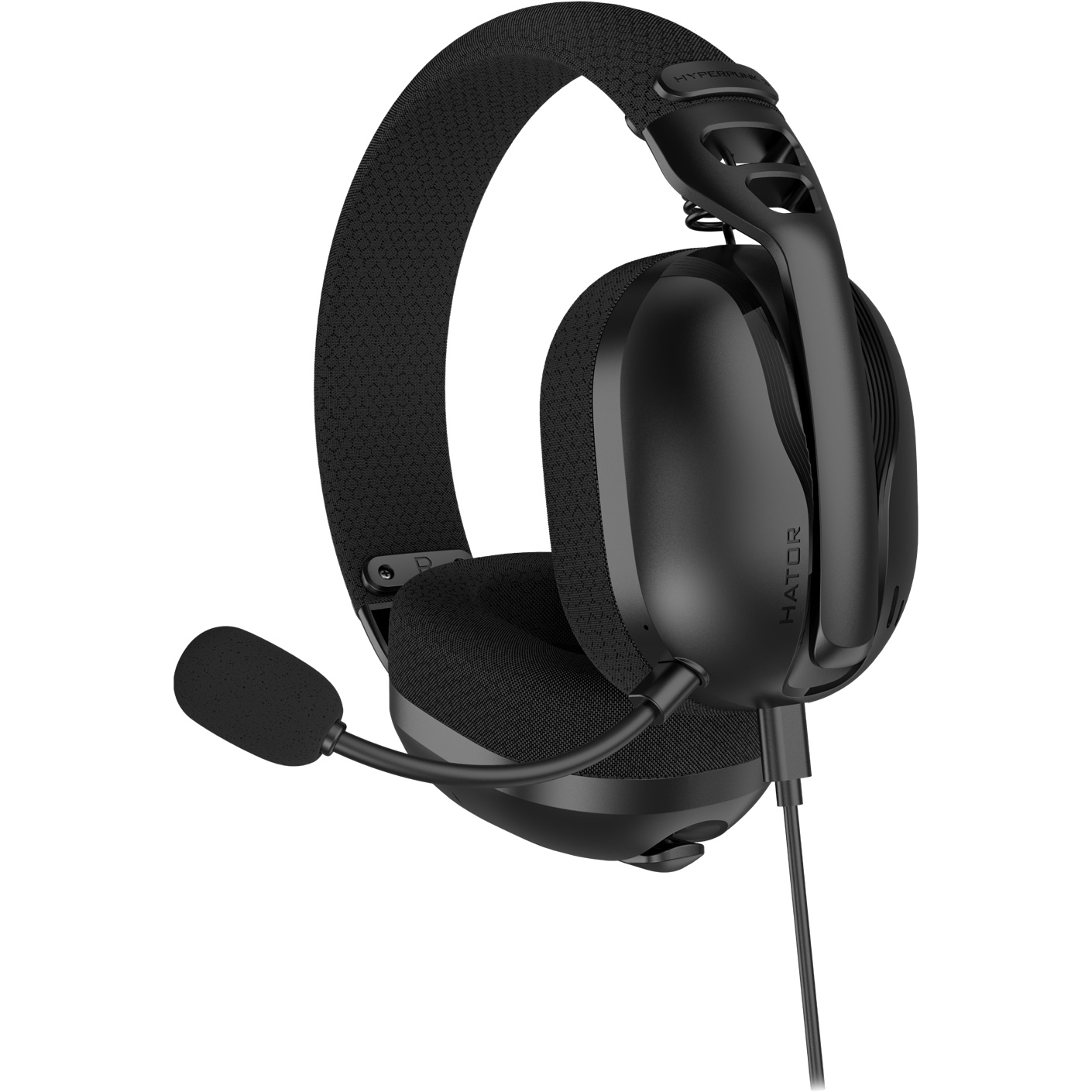 Наушники геймерские HATOR Hyperpunk 3 USB 7.1 Black (ESH10)