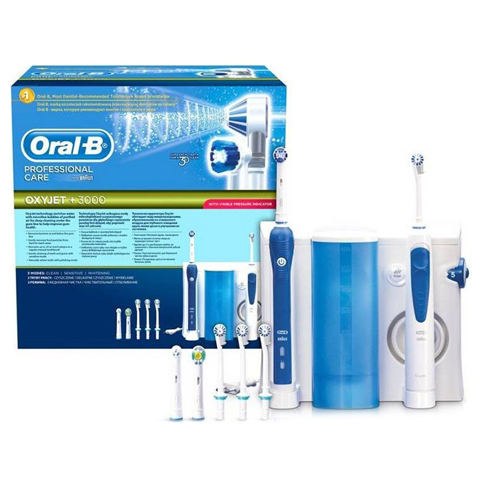 Зубний центр BRAUN ORAL-B OC 20 Professional Care OxyJet Center + Pro 3000 (80212257)