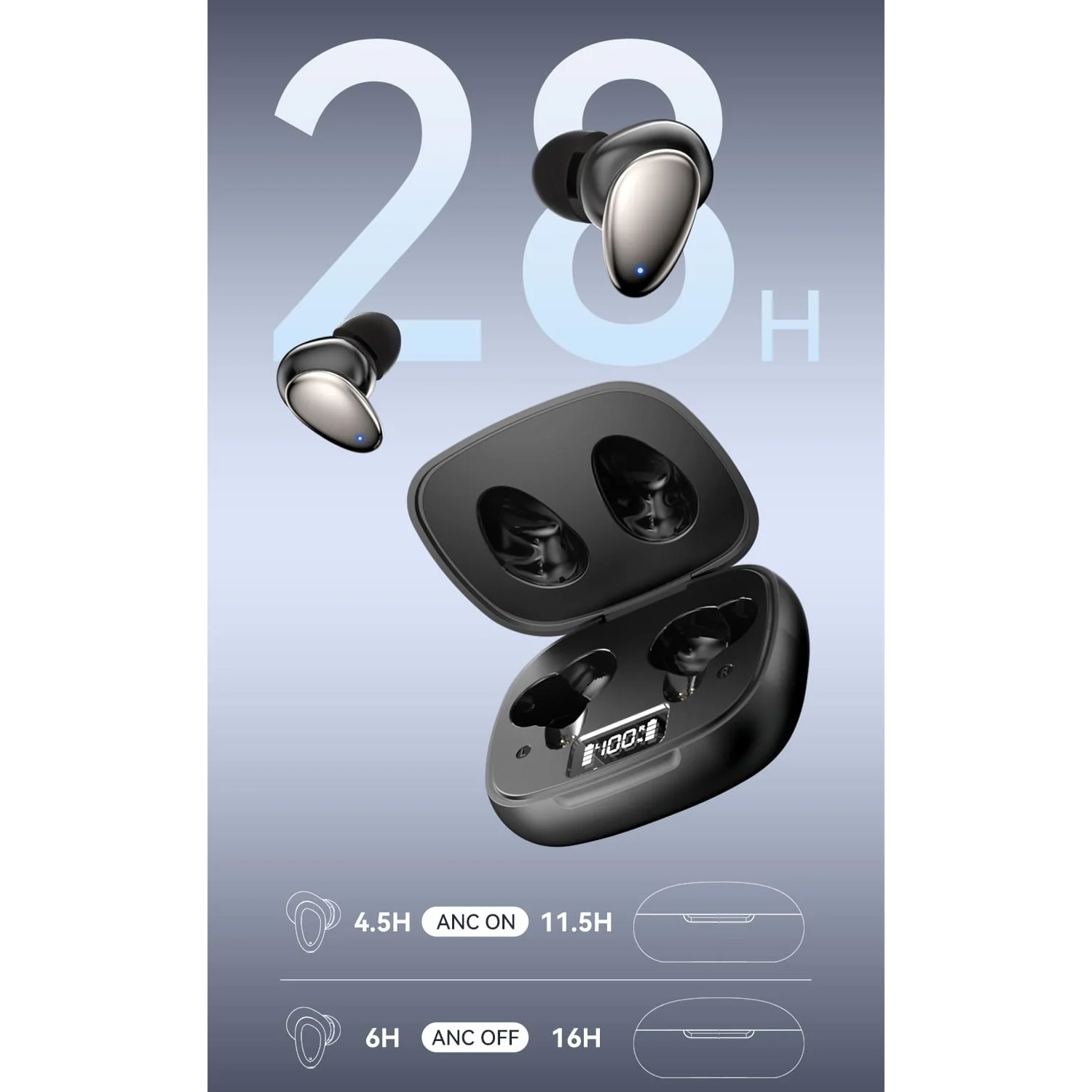 Наушники VENTION Tiny T13 Black