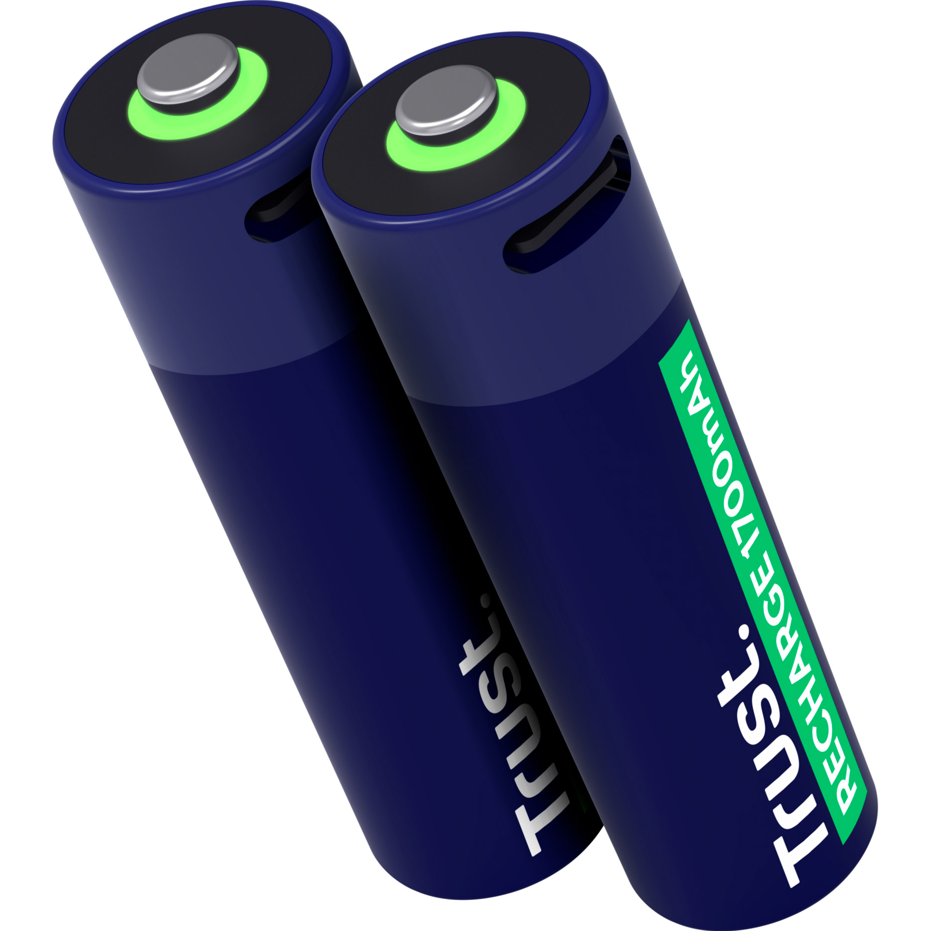 Акумулятор TRUST AA 1700mAh 3.7V, USB-C заряджання 2шт/уп