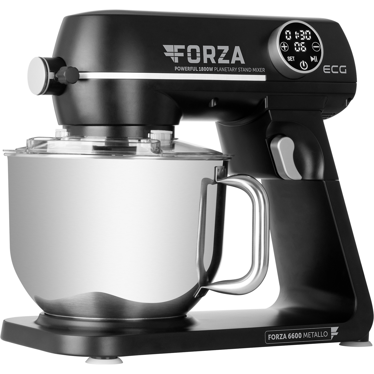 Кухонная машина ECG Forza 6600 Metallo Nero