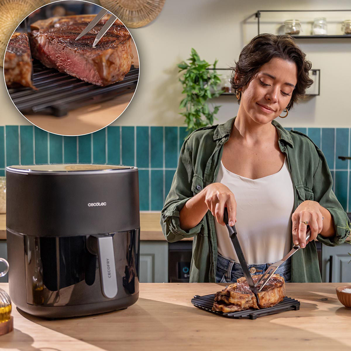 Мультипіч CECOTEC Cecofry&Grill Duoheat 6500 (A01 EU01 100500)