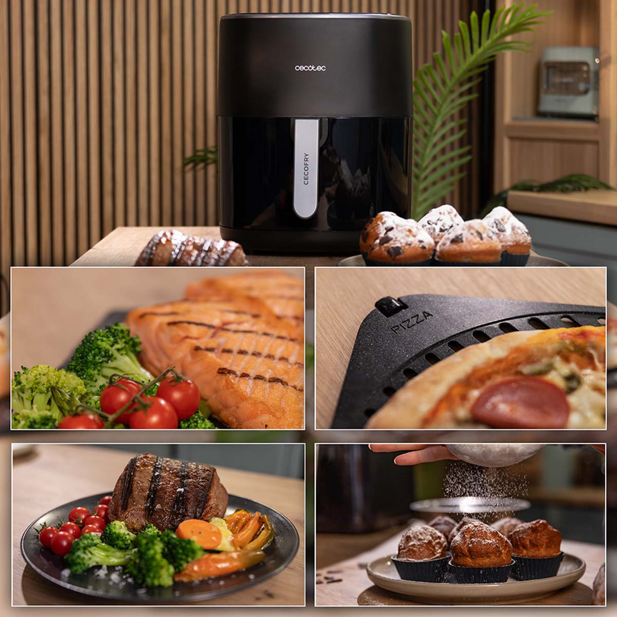 Мультипіч CECOTEC Cecofry&Grill Duoheat 6500 (A01 EU01 100500)