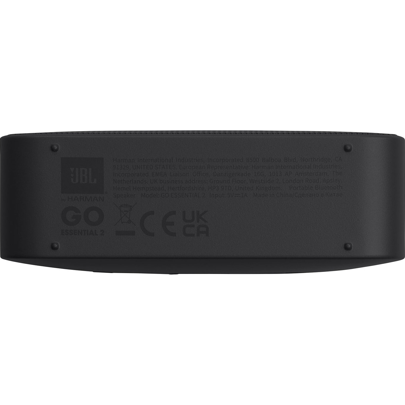 Портативна колонка JBL Go Essential 2 Black (JBLGOES2BLKEU)