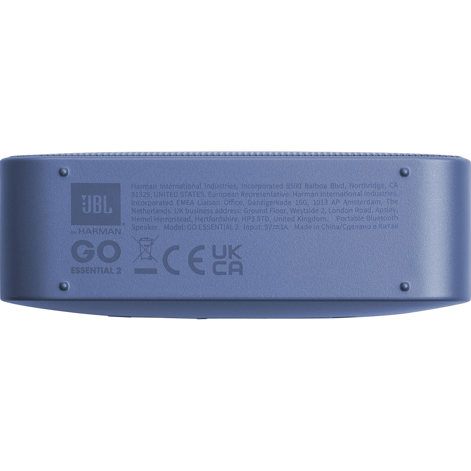 Портативна колонка JBL Go Essential 2 Blue (JBLGOES2BLUEU)