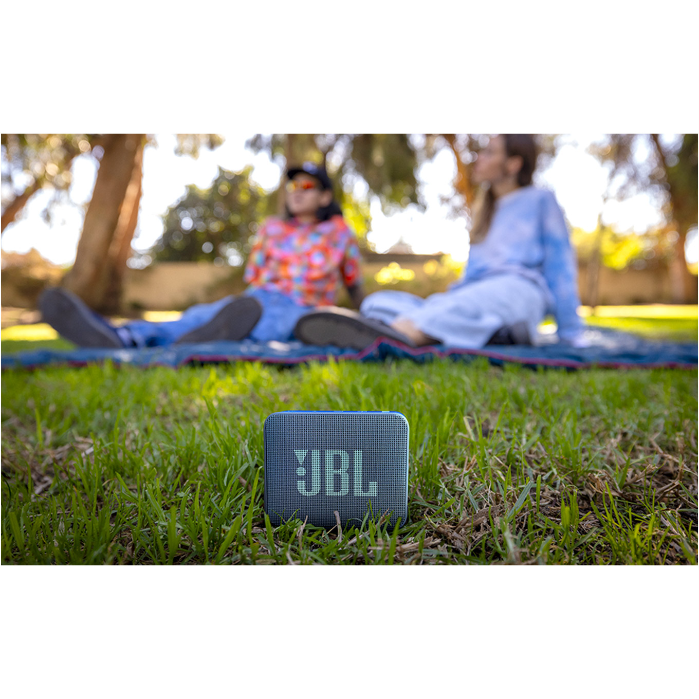 Портативна колонка JBL Go Essential 2 Blue (JBLGOES2BLUEU)