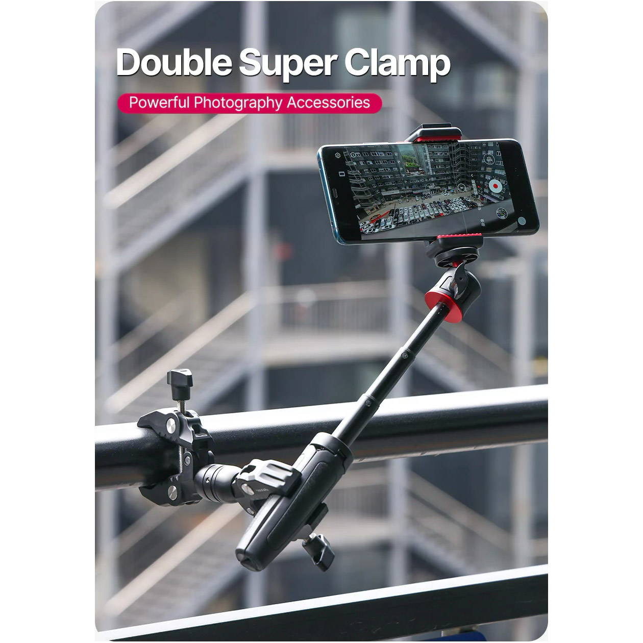 Шарнірне кріплення ULANZI R096 Double Super Clamp (2870)