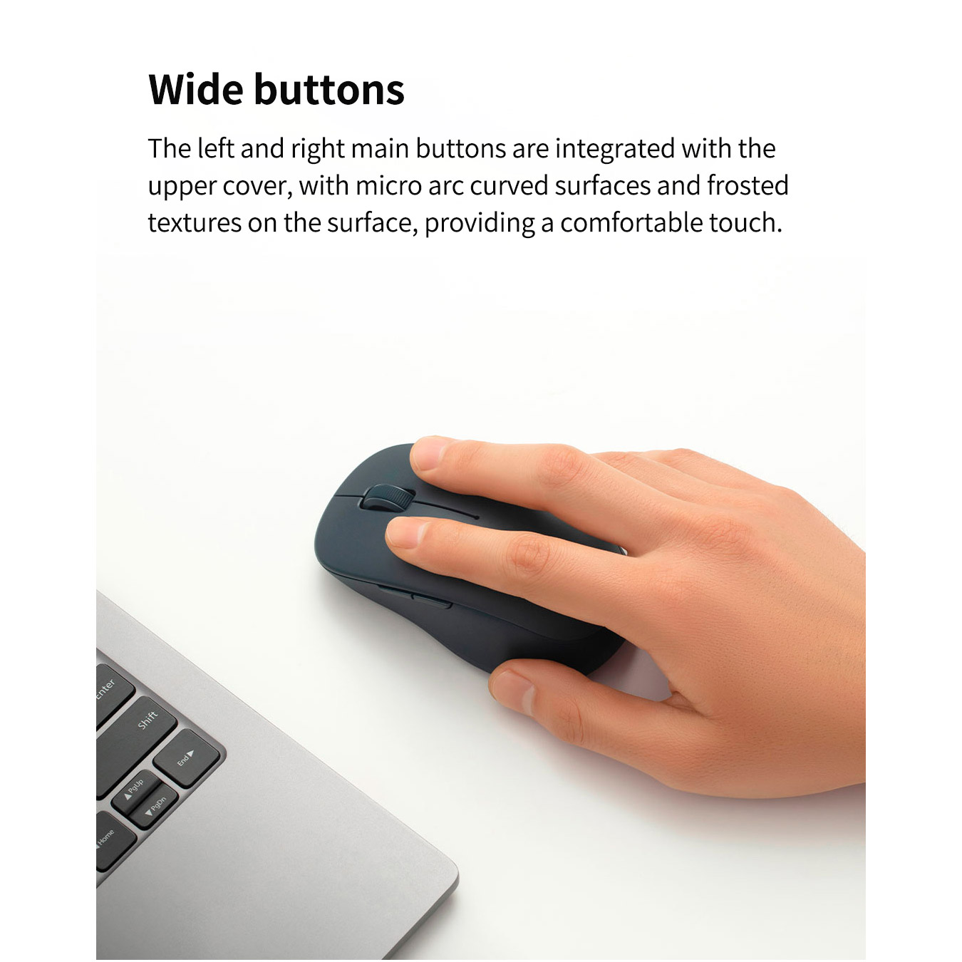 Мышь XIAOMI Dual-mode Wireless Mouse 2 Black (BHR8850GL)