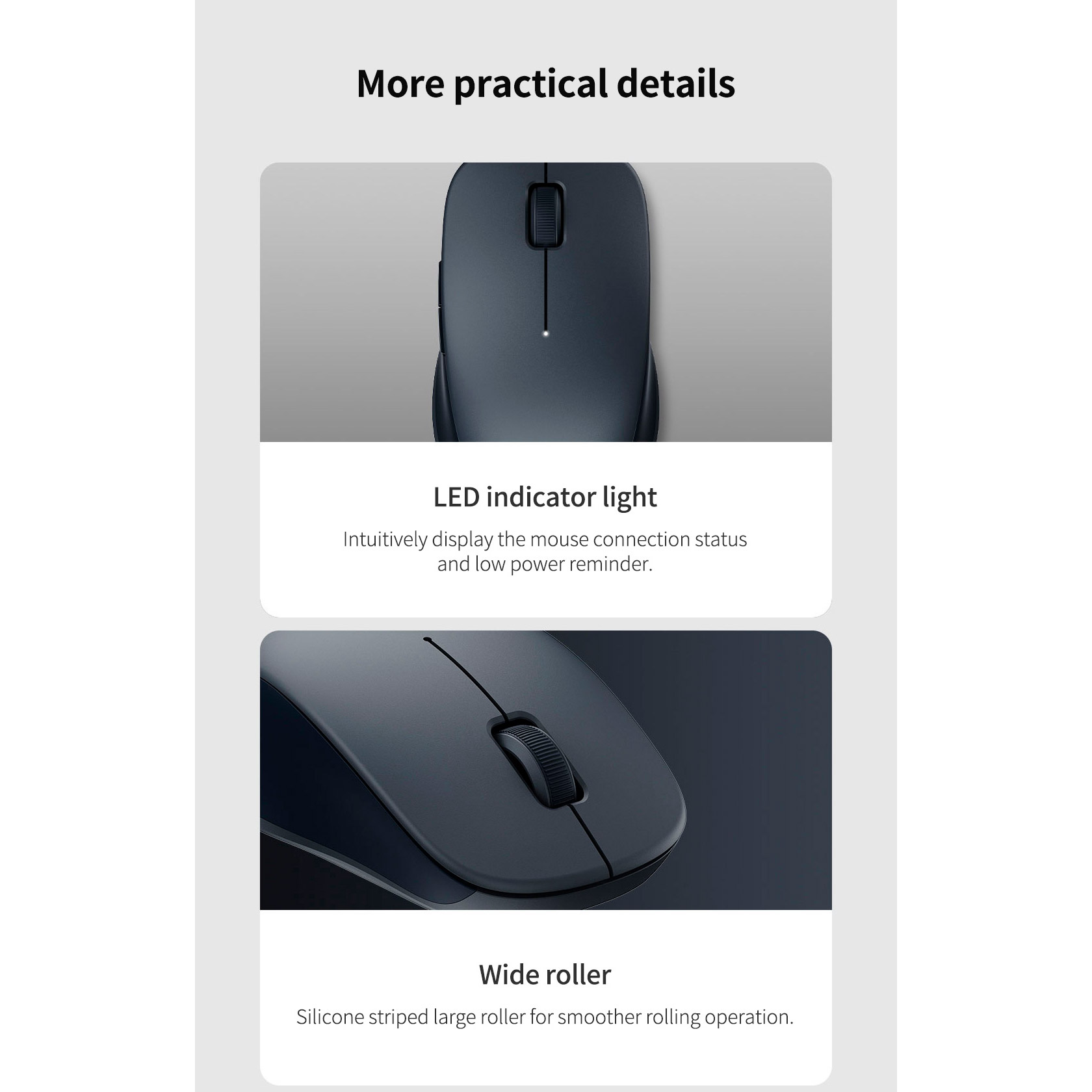 Мышь XIAOMI Dual-mode Wireless Mouse 2 Black (BHR8850GL)