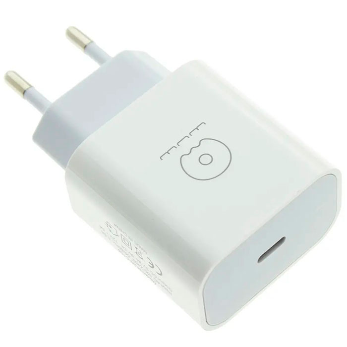 Зарядний пристрій WUW C187 1xUSB-C, PD25W White