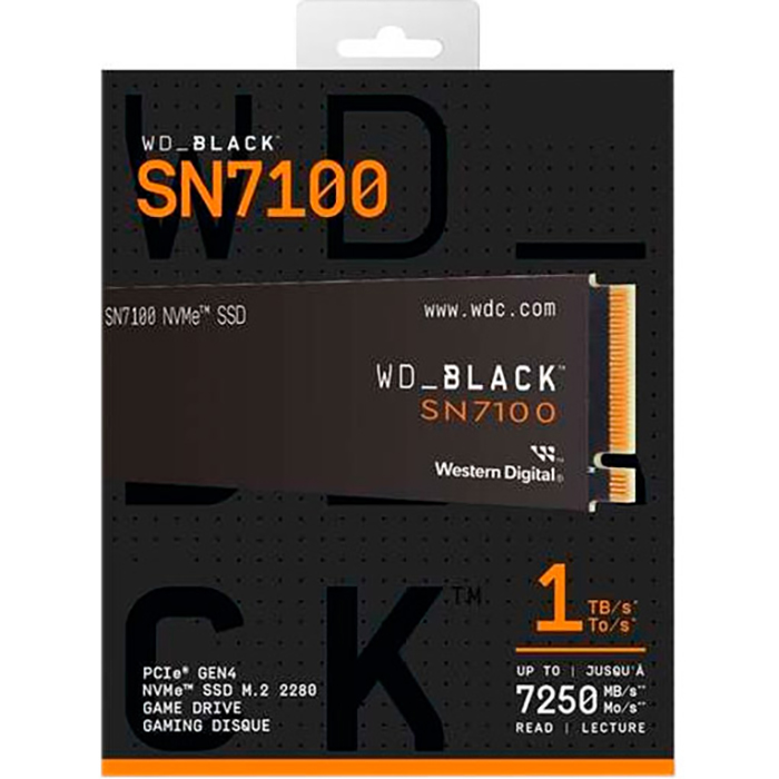 SSD диск WD Black SN7100 1TB M.2 NVMe (WDS100T4X0E)