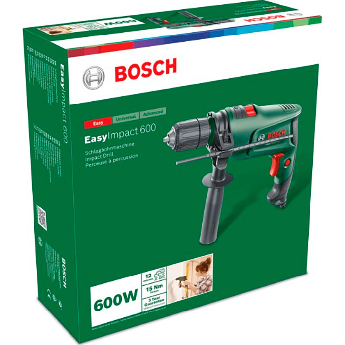 Ударная дрель BOSCH EasyImpact 600 (0.603.133.021)