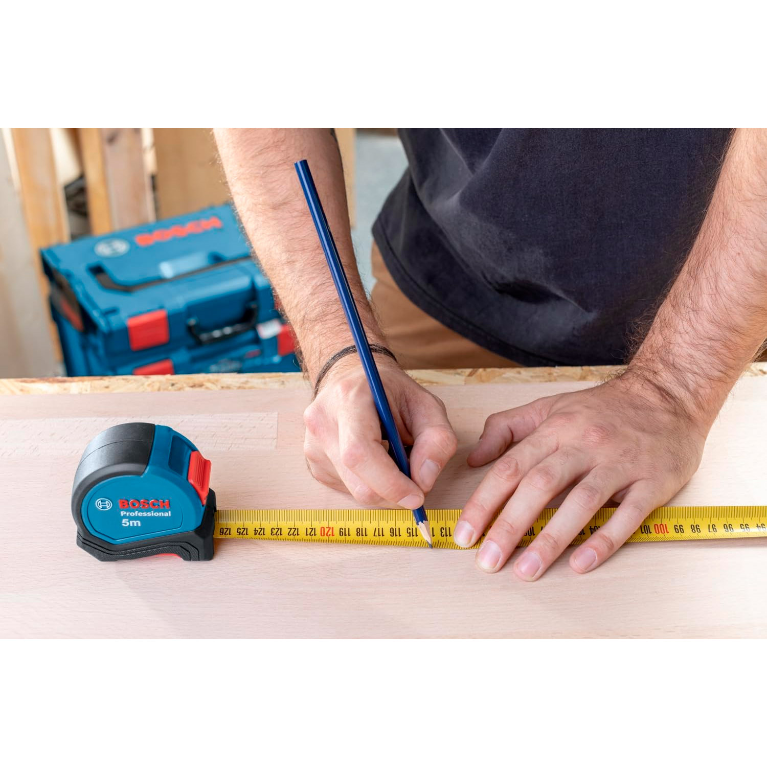 Рулетка BOSCH Professional 5м (1.600.A01.6BH)