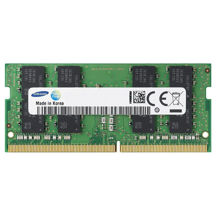 Модуль памяти SAMSUNG SO-DIMM DDR4 2400MHz 16GB (M471A2K43CB1-CRC)